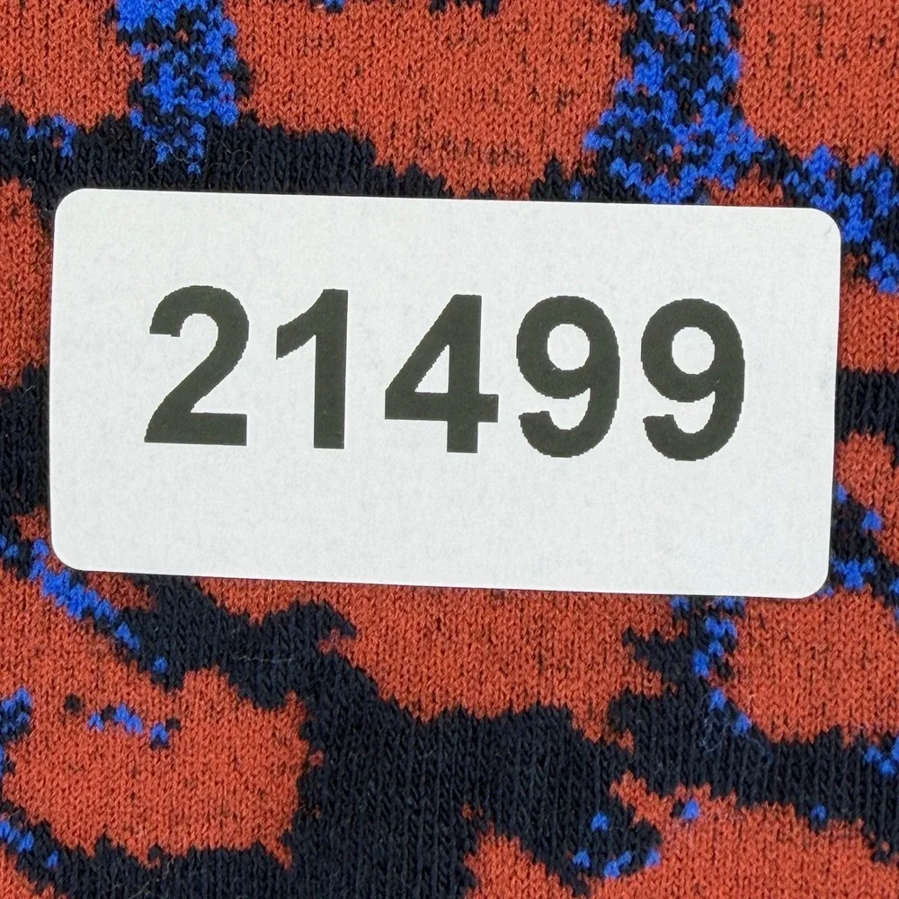 Palace Vivienne Westwood High‎ Knee Sock Blue Leopard AW24 8104000B-K0054-K411